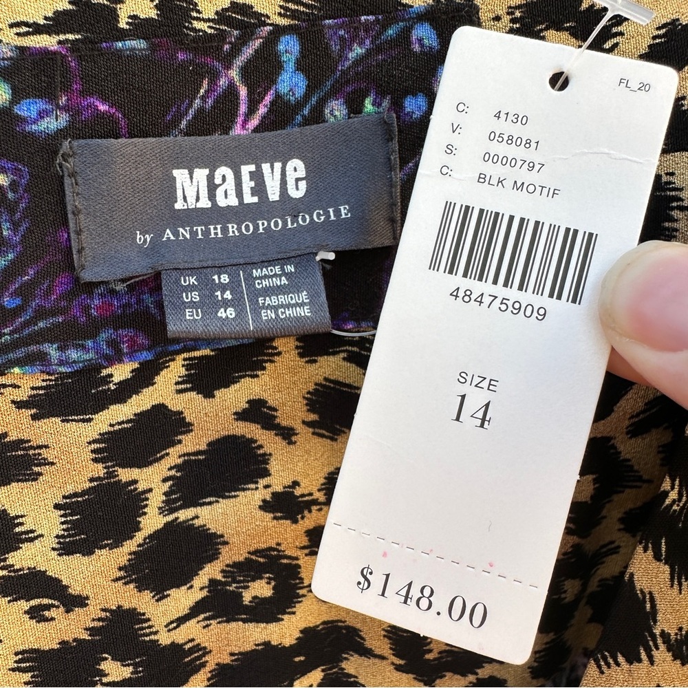 Anthro Maeve midi dress - Picture 4 of 9